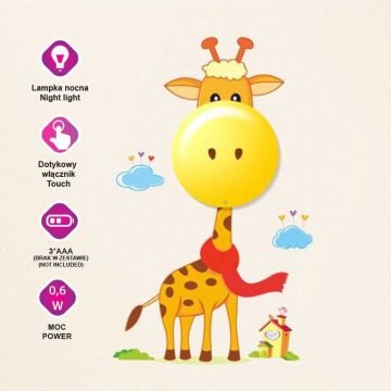 Milagro GIRAFFE ML114 Fali lámpa 1x0,6W/LED