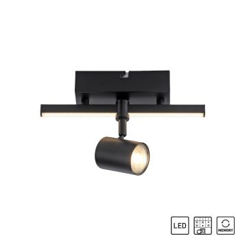 Paul Neuhaus BARIK 6523-18 Spotlámpa 2x4,5W|3W/GU10|LED 3000K 600LM IP20