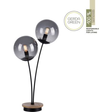 Paul Neuhaus GREEN WIDOW 11390-79 Asztali lámpa 2x10W/E14 ip20
