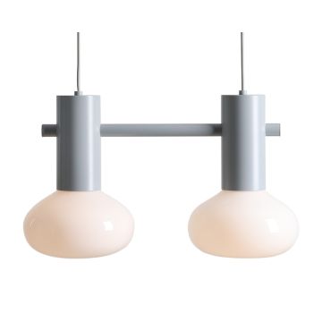 Aldex FLO 2 GREY S 7000H22_S Függőlámpa 2x10W/E14