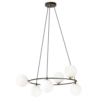 Emibig AZURA 1295/6 Függőlámpa 6x10W/E14 IP20