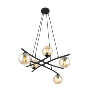 Emibig ESSA 1204/5 Függőlámpa 5x10W/E14 IP20