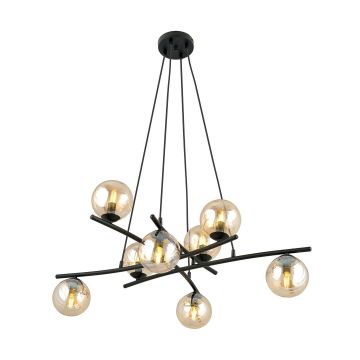 Emibig ESSA 1204/8 Plafonlámpa 8x10W/E14 IP20