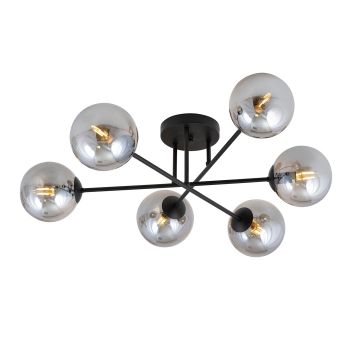 Emibig ROMA 1245/6 Plafonlámpa 6x10W/E14 IP20