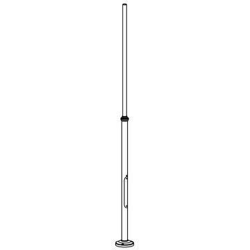 Norlys POLE 1273B Világítóoszlop