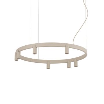 Nowodvorski FOURTY 12284 Függőlámpa 7x10W/GU10|6x9W/LED 3000K 710lm IP20