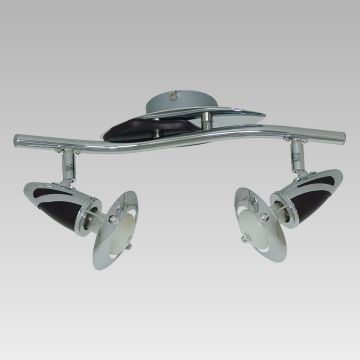 Prezent ZEUS CH/WENGUE 12059 Spotlámpa 2x40W/E14/R50 IP20