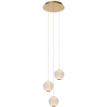 Lucide CINTRA 13499/13/60 Függőlámpa 1x12.6w/led 2700k 150lm ip20