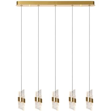 Lucide KLIGANDE 13496/35/02 Függőlámpa 5x7w/led 2700k 720lm ip20