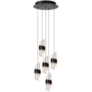Lucide KLIGANDE 13496/36/30 Függőlámpa 5x7w/led 2700k 720lm ip20