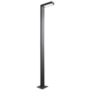 Norlys ASKER POLE 1363GR Utcai lámpa 1x18W/LED 3000K 1710LM IP65