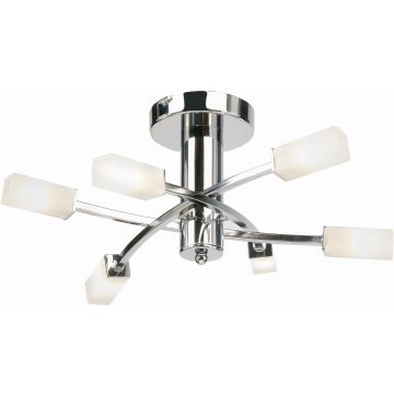 Endon HAVANA 146-6CH Plafonlámpa 6x25W/G9 IP20