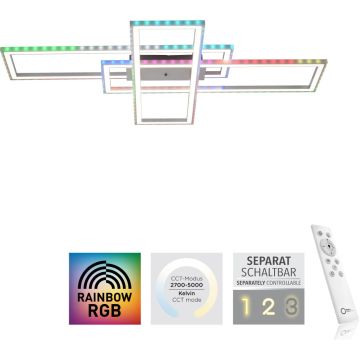Paul Neuhaus FELIX60 14637-55 Plafonlámpa 2x50W/LED 2700-5000k 5600lm ip20