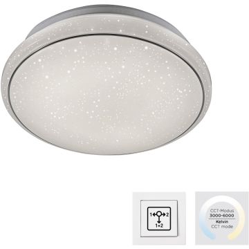 Paul Neuhaus JUPITER 14362-16 Süllyesztett mennyezeti lámpa 1x17W/LED 3000-5000k 1800lm ip20
