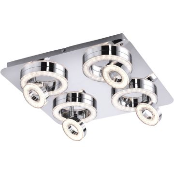 Paul Neuhaus TIM 14522-17 Plafonlámpa 8x25W/LED 3000k 2280lm ip20