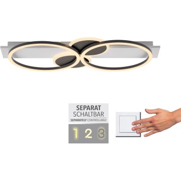 Paul Neuhaus TROOPER 14552-16 Plafonlámpa 4x40W/LED 3000k 6400lm ip20
