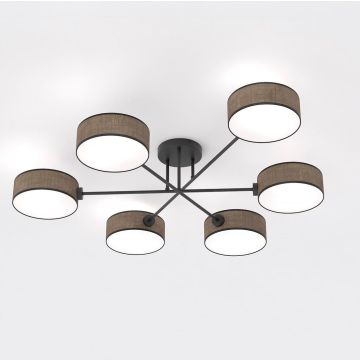 Emibig MAGA 1569/6 Plafonlámpa 6x10W/E14 IP20