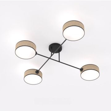 Emibig MAGA 1571/4 Plafonlámpa 4x10W/E14 IP20