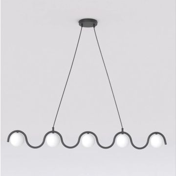 Emibig SINUS 1582/5 Függőlámpa 5x8W/G9 IP20