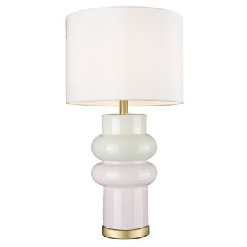 Cosmolight ASCOT T01729BR-WH Asztali lámpa 1x40W/E27 ip20