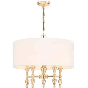 Cosmolight AUSTIN P05180AU-WH Csillár 5x40W/E14 IP20