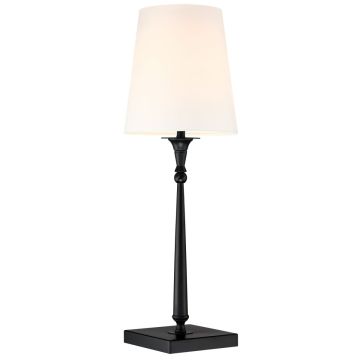 Cosmolight AUSTIN T01241BK-WH Asztali lámpa 1x40W/E27 IP20
