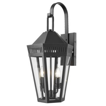 Cosmolight FUNCHAL W02101BK Fali lámpa 2x40W/E14 ip23