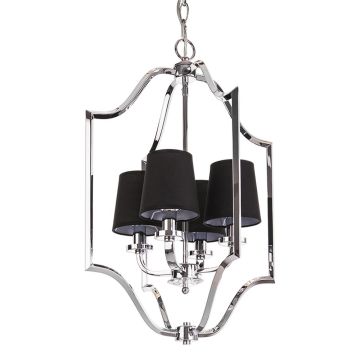 Cosmolight NEW YORK 1 P04380CH-BK Fali lámpa 4x40W/E14 IP20