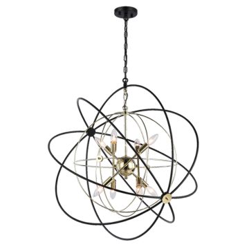 Cosmolight ROXBURY P08593AU Csillár 8x40W/E14 ip20