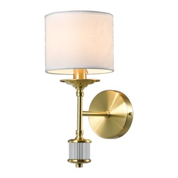 Cosmolight SUTTON W01845BR-WH Fali lámpa 1x25W/E14 ip20