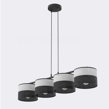 Emibig KARBON 1652/4 Függőlámpa 4x15W/E27 IP20