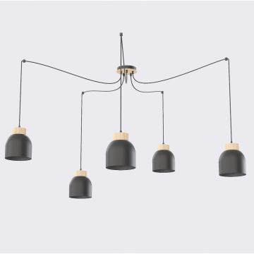 Emibig KRU 1626/5 Függőlámpa 5x15W/E27 IP20