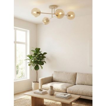 Emibig ROMA 1636/4 Plafonlámpa 4x10W/E14 IP20