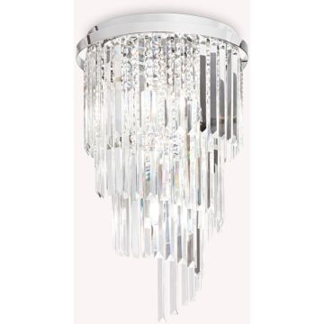 Ideal Lux CARLTON 168920 Plafonlámpa 8x40W/E14 ip20