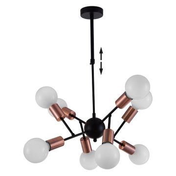 Prezent BALL 17202 Plafonlámpa 8x40W/E27 IP20