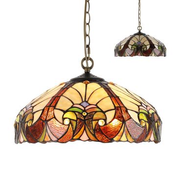 Prezent TIFFANY XX. 1700 Függőlámpa 2x60W/E27 IP20