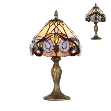 Prezent TIFFANY XXI. 1705 Asztali lámpa 1x40W/E14 IP20