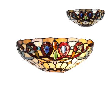 Prezent TIFFANY XXI. 1707 Fali lámpa 1x60W/E27 IP20