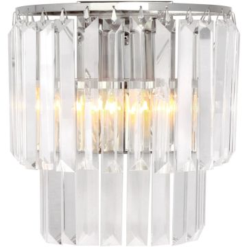 Zuma Line AMEDEO 17106/2W-CHR Fali lámpa 2x40W/E14