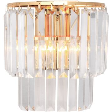 Zuma Line AMEDEO 17106/2W-GLD Fali lámpa 2x40W/E14