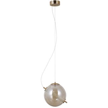 Italux Nola PND-34366-HBR-AMB Függőlámpa 1x12W/LED 3000K 1020lm IP20