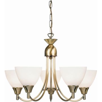 Endon ALTON 1805-5AN Csillár 5x60W/E14 IP20
