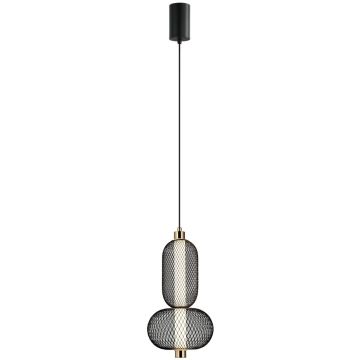 Italux Marco PND-84283-2-BK Függőlámpa 1x10W/LED 3000K 590lm IP20