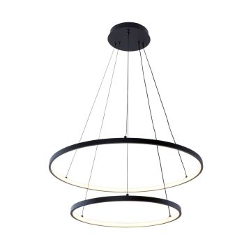 Zuma Line BRENO 18140BK-2 Függőlámpa 1x50W/LED 3000K|4000K|6000K 2000lm IP20