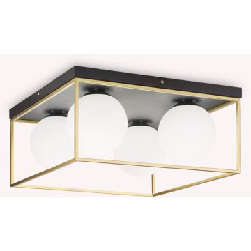 Ideal Lux LINGOTTO 198156 Plafonlámpa 4x28W/E14 ip20