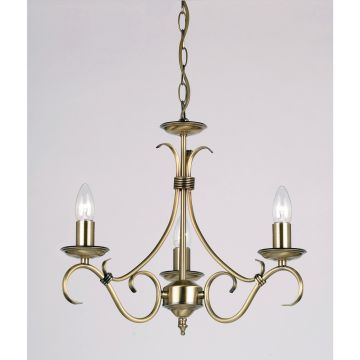 Endon BERNICE 2030-3AN Csillár 3x60W/E14 IP20