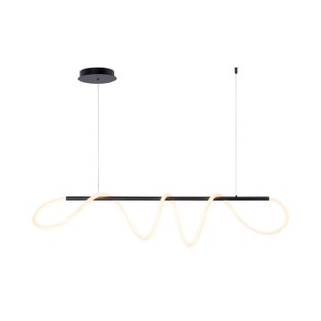 Zuma Line BALBO 20006PM-BK Függőlámpa 1x45W/LED 3000K|4000K|6000K 3200lm IP20