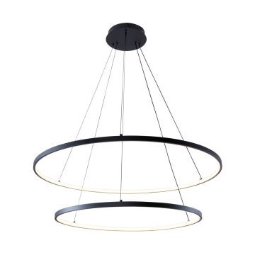 Zuma Line BRENO 2023200-BK Függőlámpa 1x60W/LED 3000K|4000K|6000K 2500lm IP20