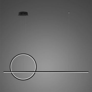 Altavola Design Linea No.2 LA087/PX143_40_4k_30W_black Függőlámpa 2x30W/LED 4000K 2100lm IP20