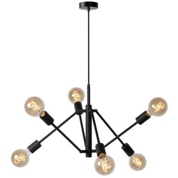 Lucide LESTER 21424/06/30 Függőlámpa 6x40w/e27 ip20